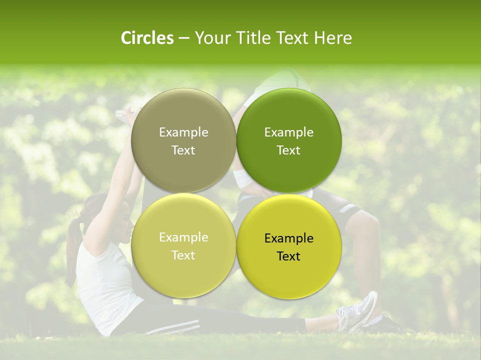 Fitness Run Spring PowerPoint Template