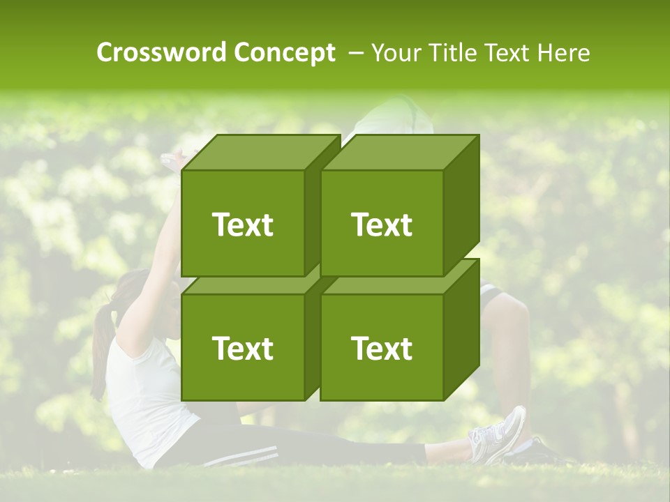 Fitness Run Spring PowerPoint Template