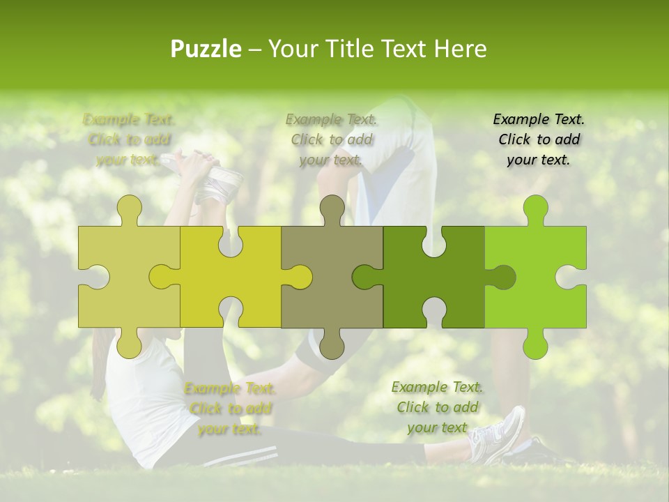 Fitness Run Spring PowerPoint Template