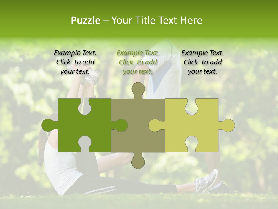 Fitness Run Spring PowerPoint Template