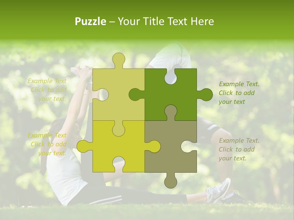 Fitness Run Spring PowerPoint Template