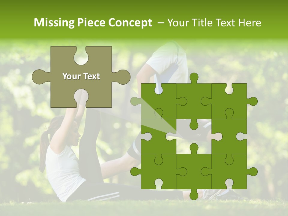 Fitness Run Spring PowerPoint Template