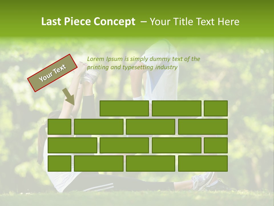 Fitness Run Spring PowerPoint Template