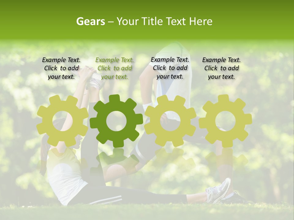 Fitness Run Spring PowerPoint Template
