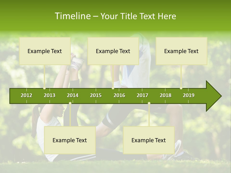 Fitness Run Spring PowerPoint Template