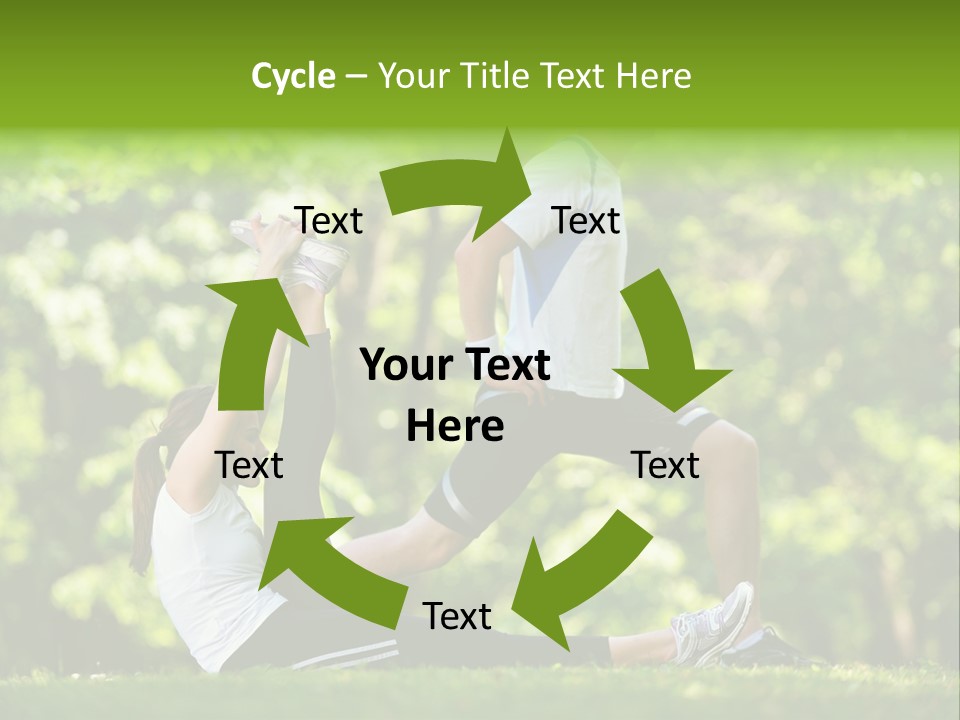 Fitness Run Spring PowerPoint Template