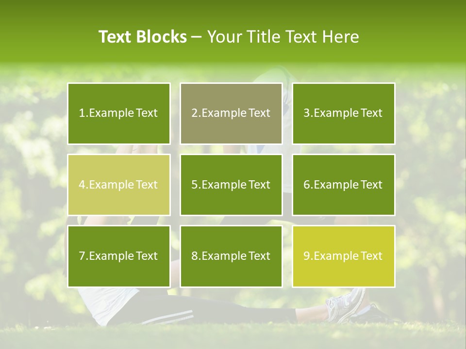 Fitness Run Spring PowerPoint Template