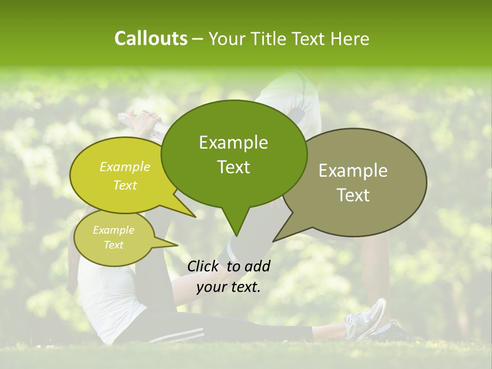 Fitness Run Spring PowerPoint Template