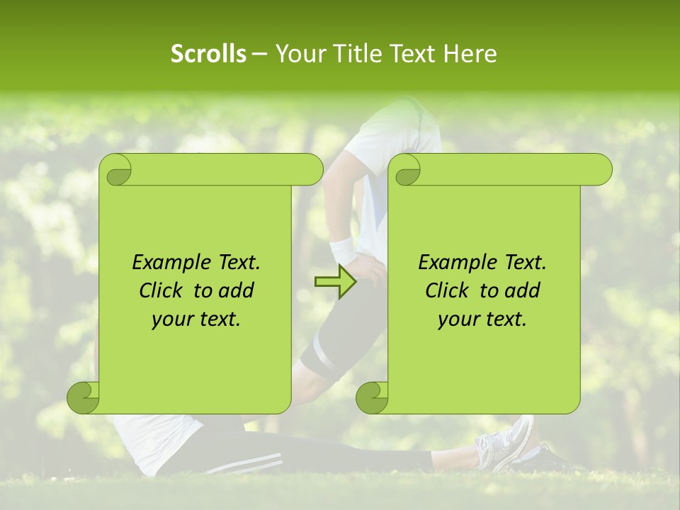 Fitness Run Spring PowerPoint Template