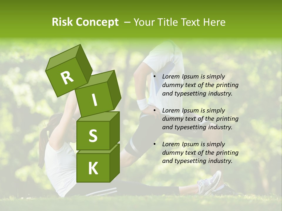 Fitness Run Spring PowerPoint Template