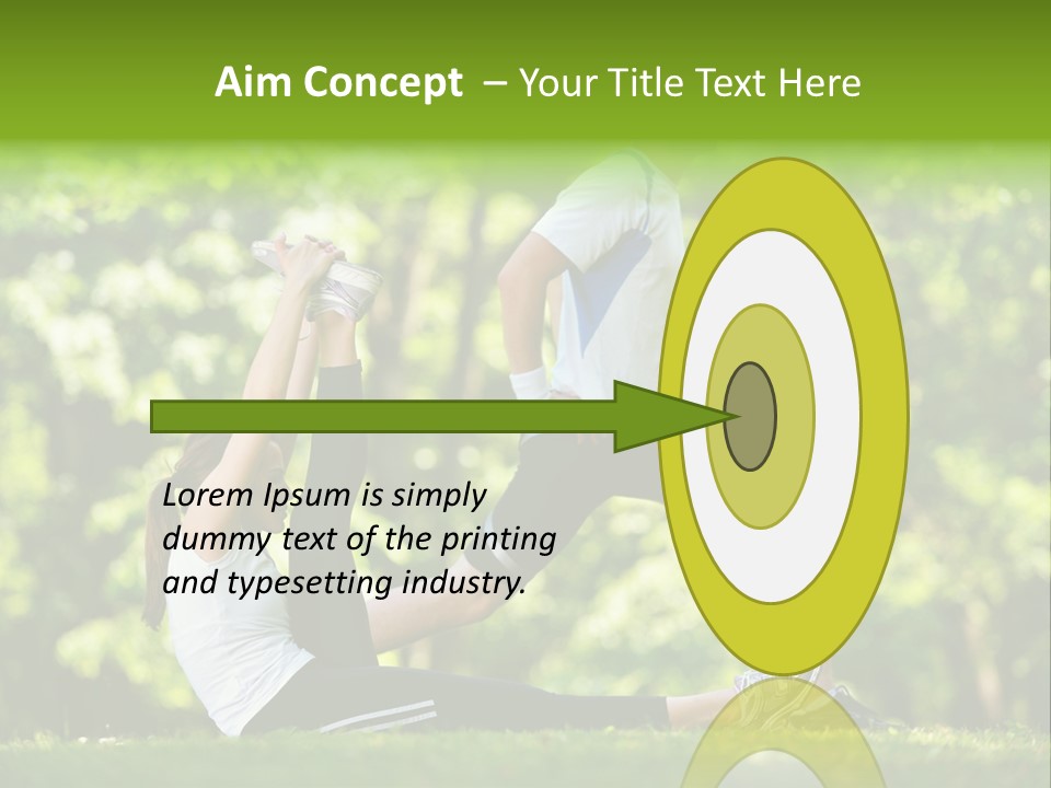 Fitness Run Spring PowerPoint Template