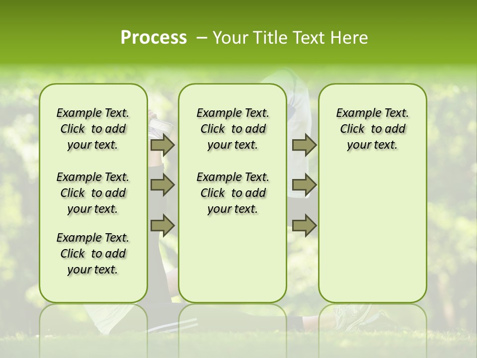 Fitness Run Spring PowerPoint Template
