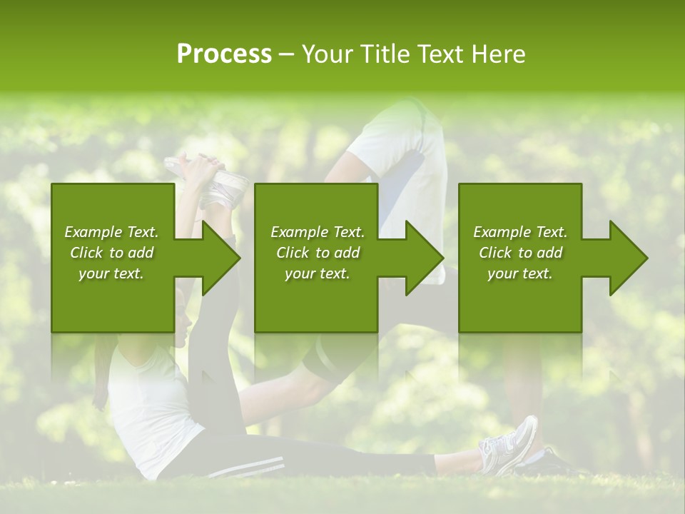 Fitness Run Spring PowerPoint Template