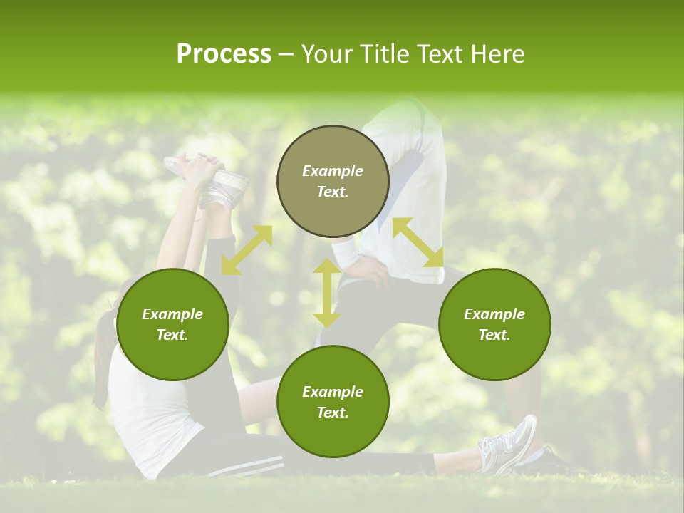 Fitness Run Spring PowerPoint Template