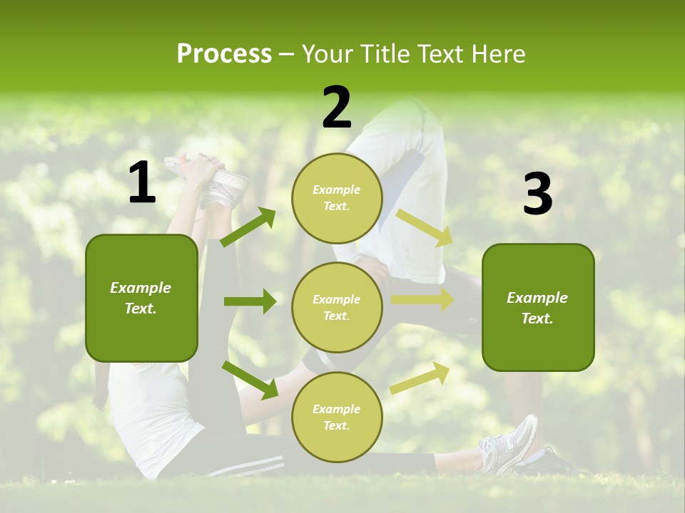 Fitness Run Spring PowerPoint Template