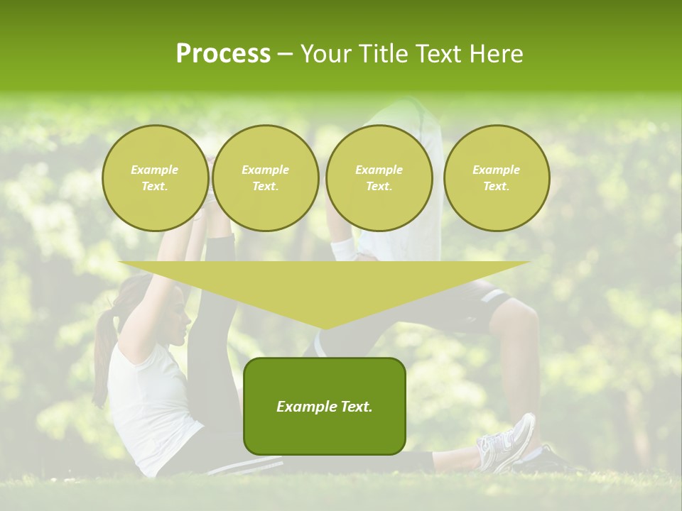 Fitness Run Spring PowerPoint Template