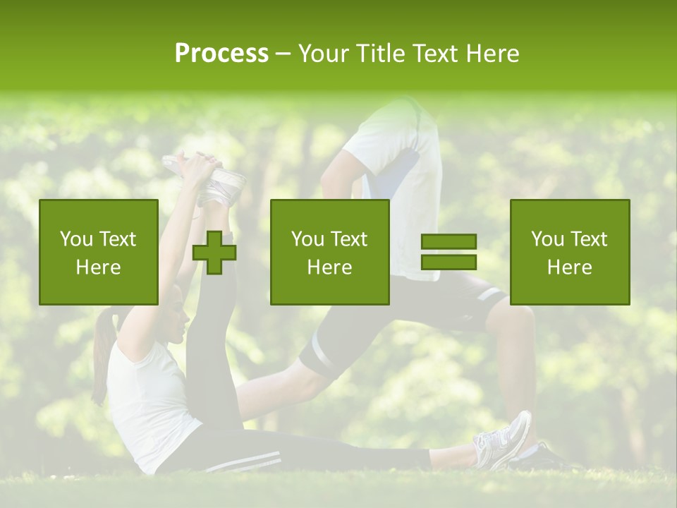 Fitness Run Spring PowerPoint Template