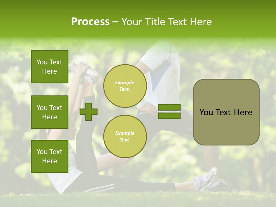 Fitness Run Spring PowerPoint Template