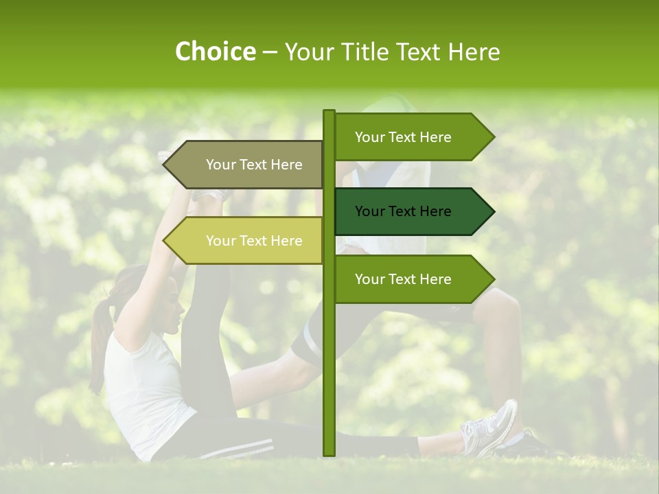 Fitness Run Spring PowerPoint Template