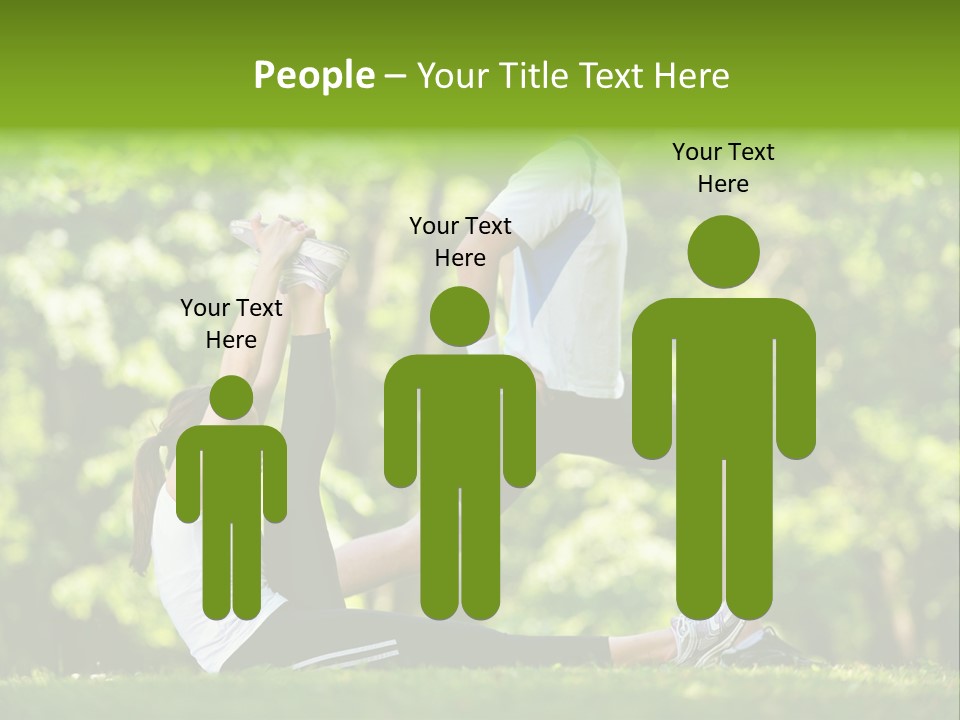 Fitness Run Spring PowerPoint Template