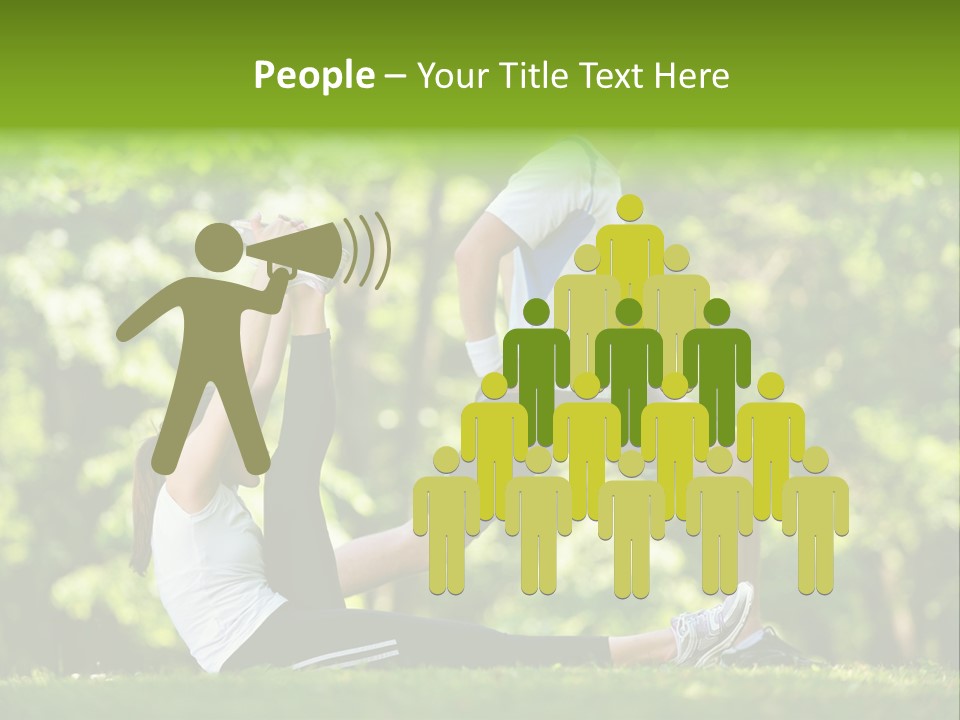 Fitness Run Spring PowerPoint Template