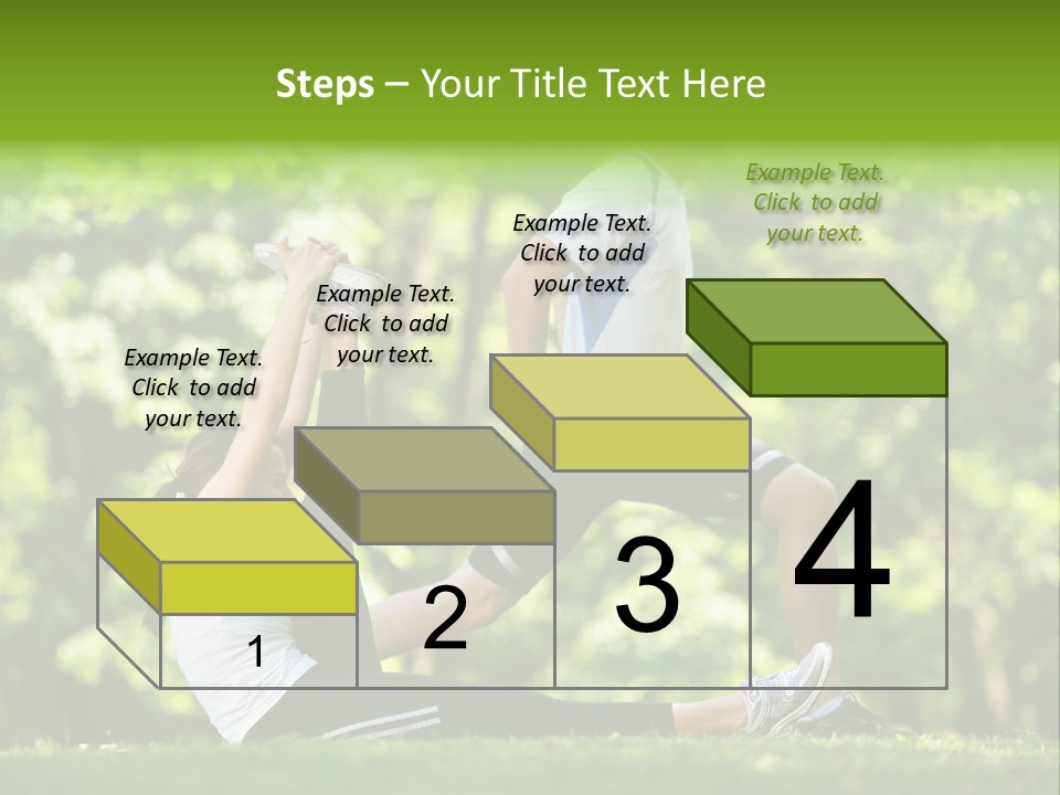 Fitness Run Spring PowerPoint Template