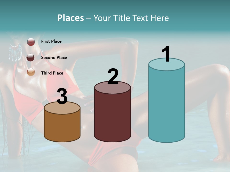 Lips Summer Luxury PowerPoint Template