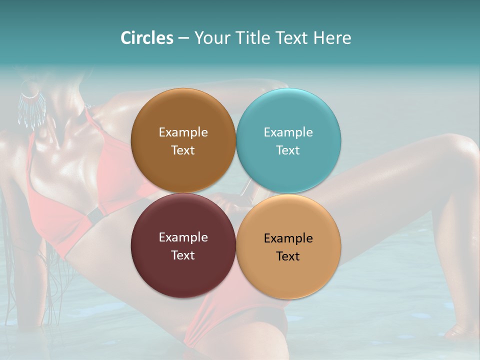 Lips Summer Luxury PowerPoint Template