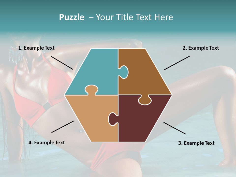 Lips Summer Luxury PowerPoint Template