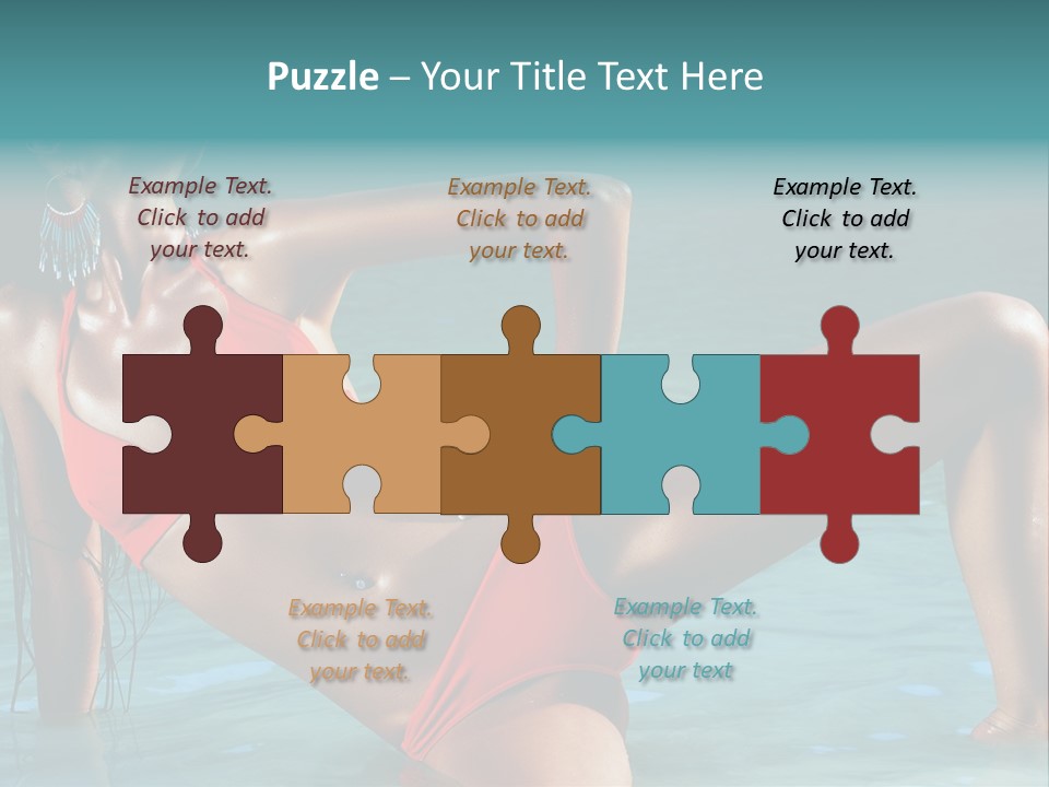 Lips Summer Luxury PowerPoint Template