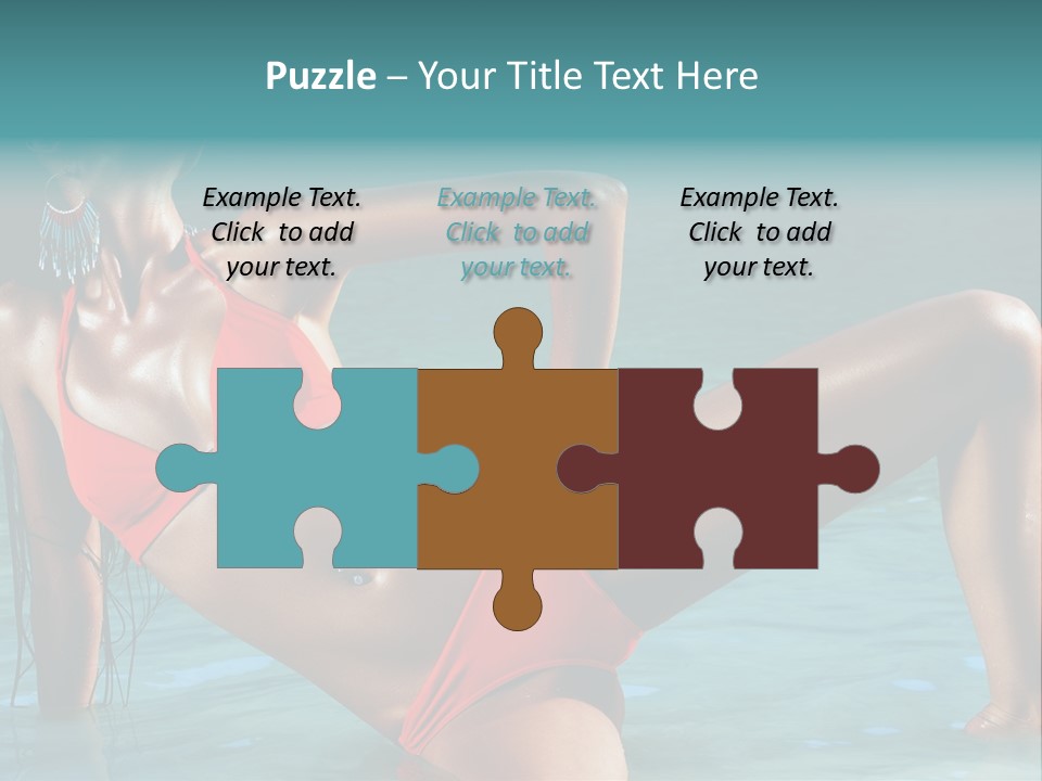 Lips Summer Luxury PowerPoint Template