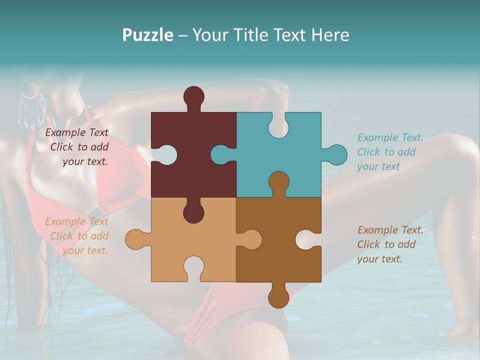 Lips Summer Luxury PowerPoint Template