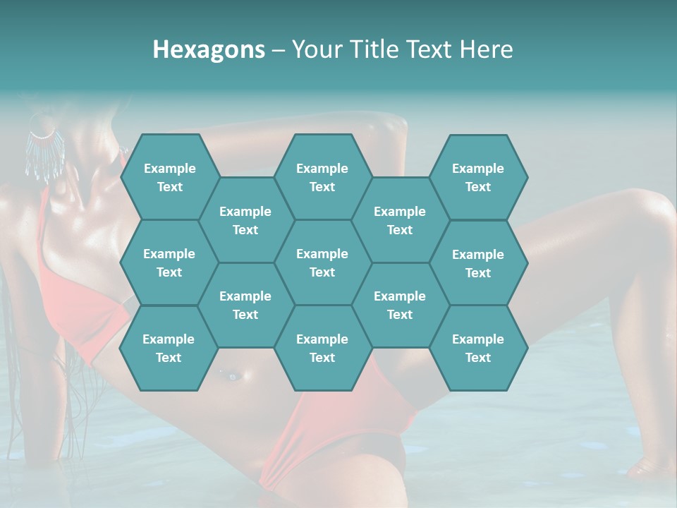 Lips Summer Luxury PowerPoint Template