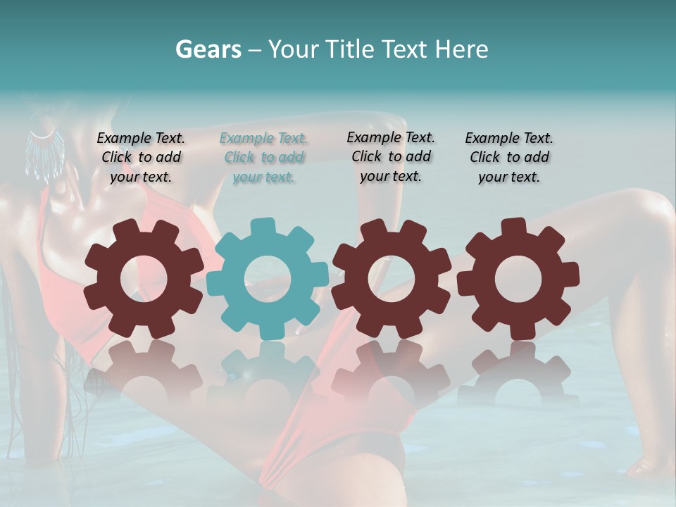 Lips Summer Luxury PowerPoint Template