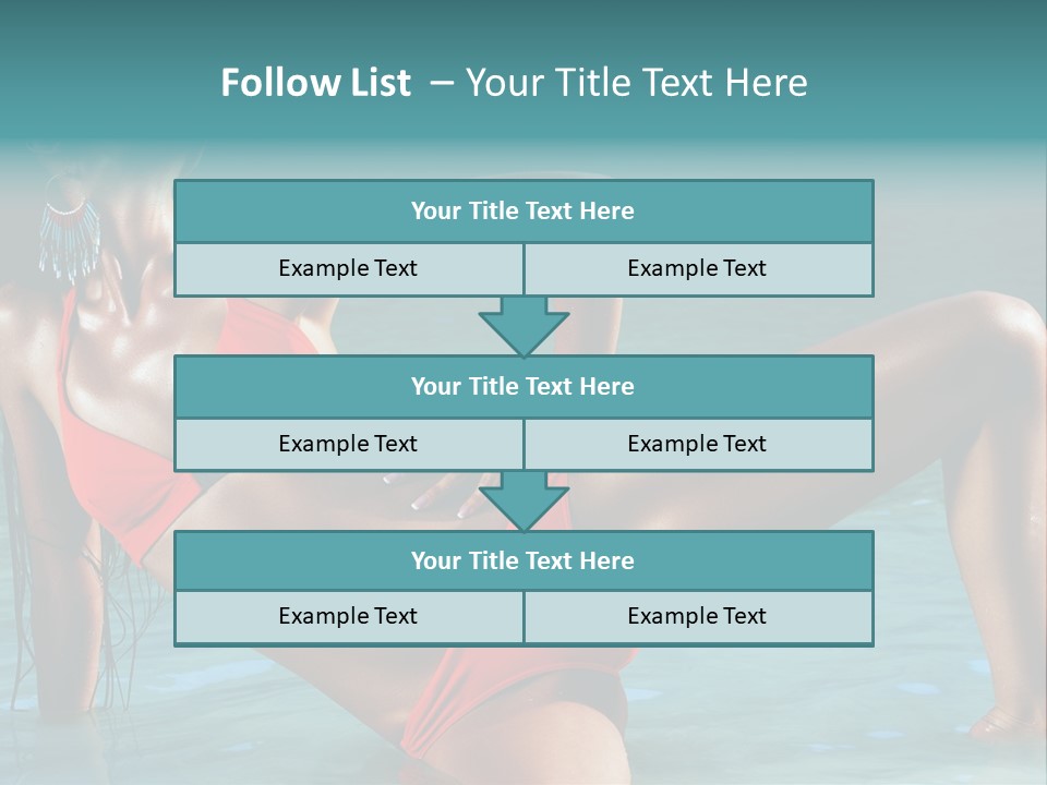 Lips Summer Luxury PowerPoint Template