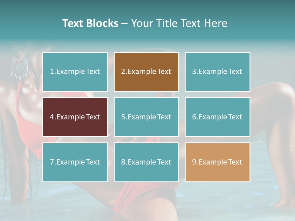 Lips Summer Luxury PowerPoint Template