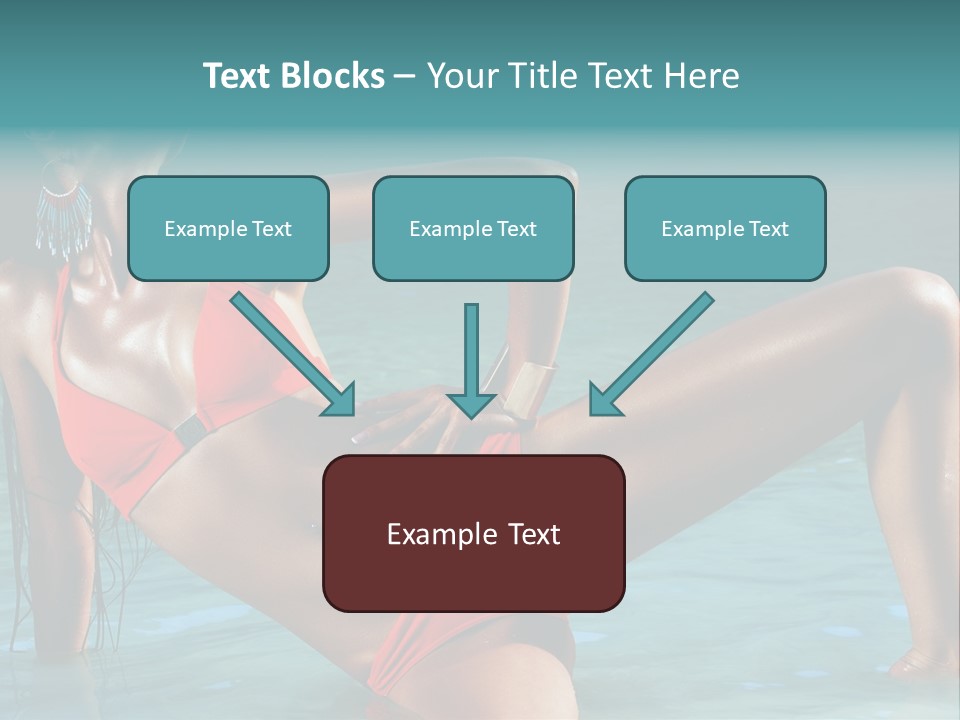 Lips Summer Luxury PowerPoint Template