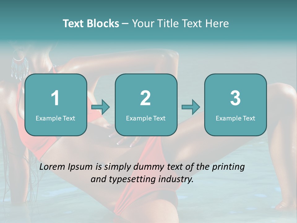 Lips Summer Luxury PowerPoint Template