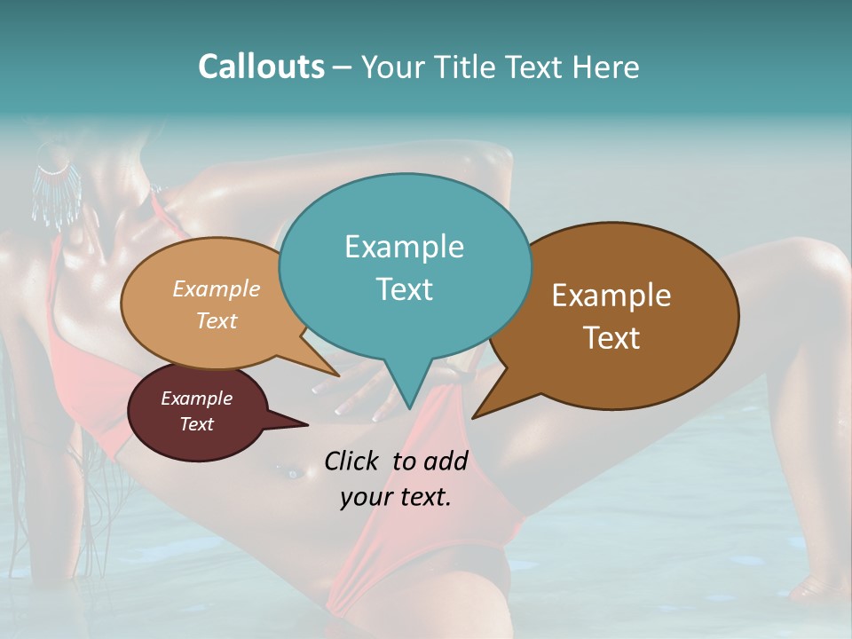 Lips Summer Luxury PowerPoint Template