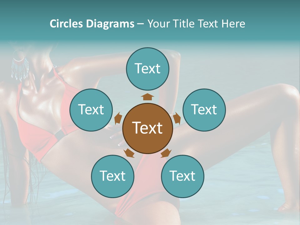 Lips Summer Luxury PowerPoint Template