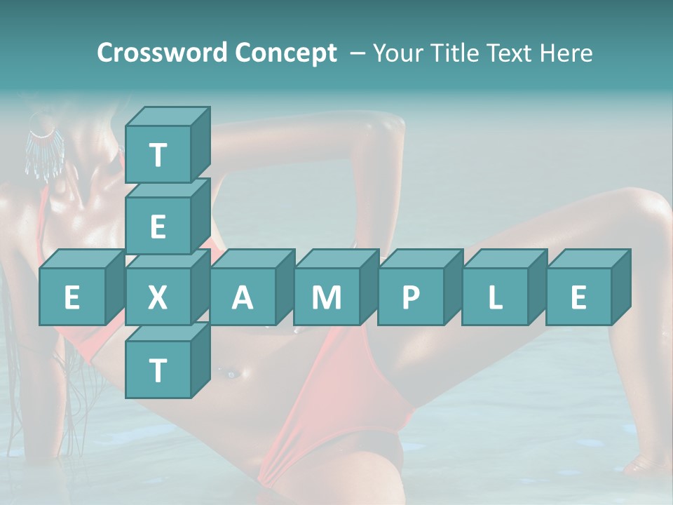 Lips Summer Luxury PowerPoint Template