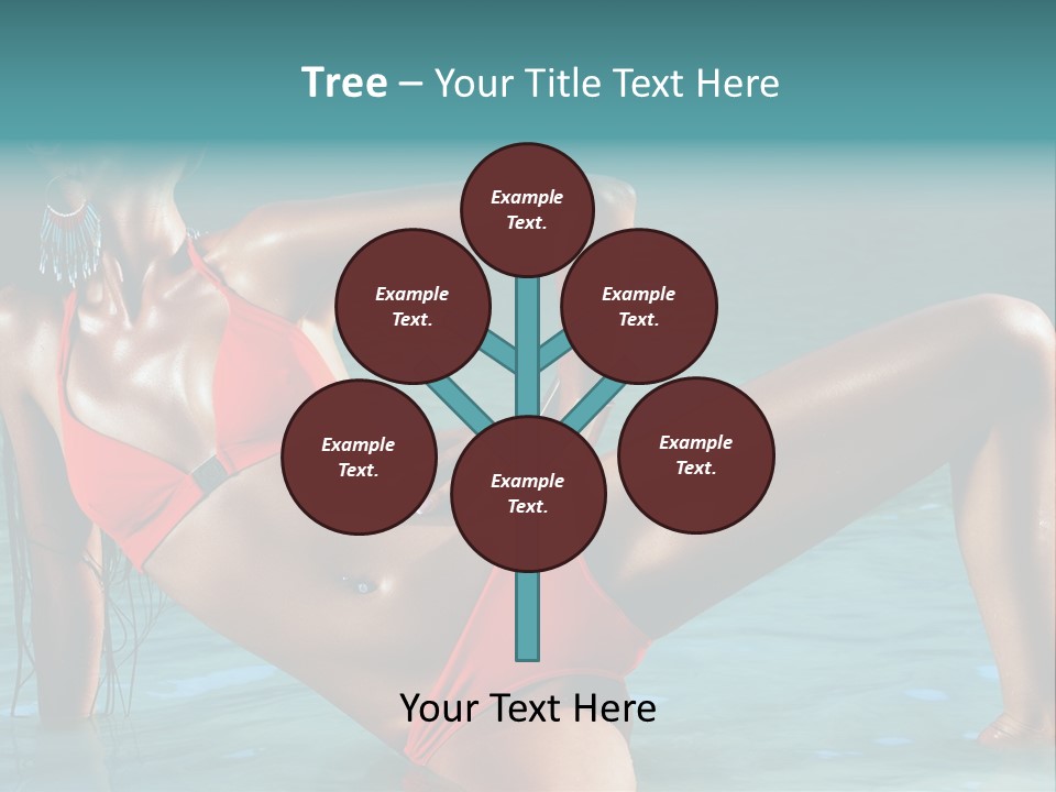 Lips Summer Luxury PowerPoint Template