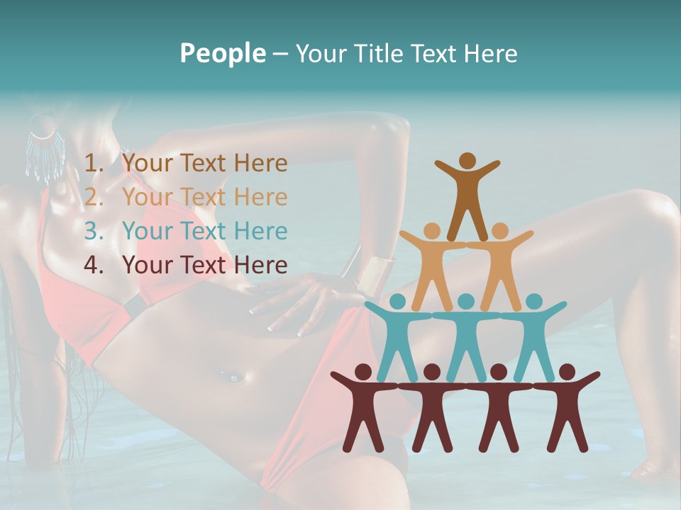 Lips Summer Luxury PowerPoint Template