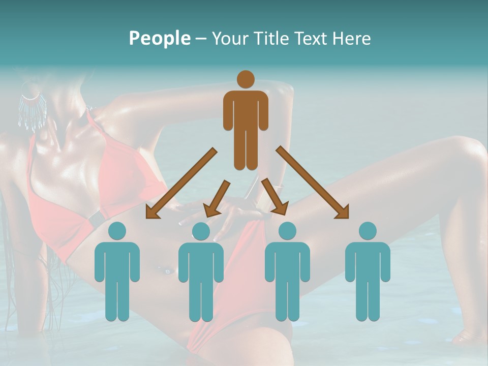 Lips Summer Luxury PowerPoint Template