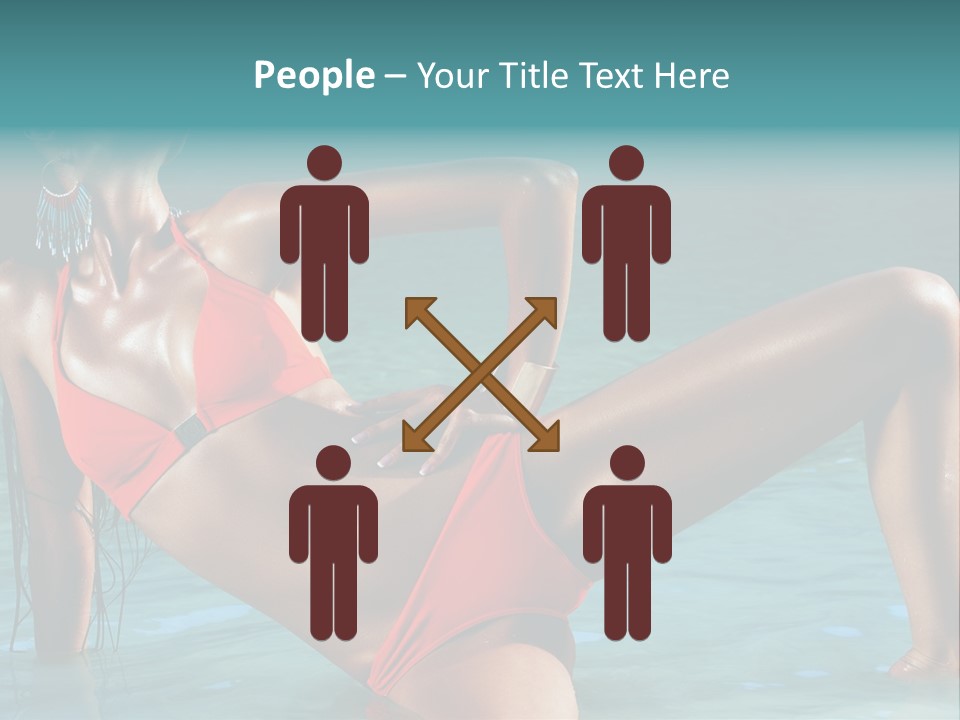 Lips Summer Luxury PowerPoint Template