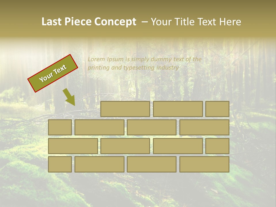 Deep Land Woodland PowerPoint Template