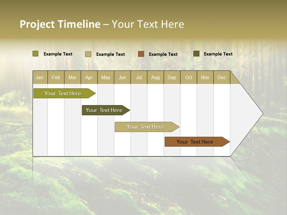 Deep Land Woodland PowerPoint Template