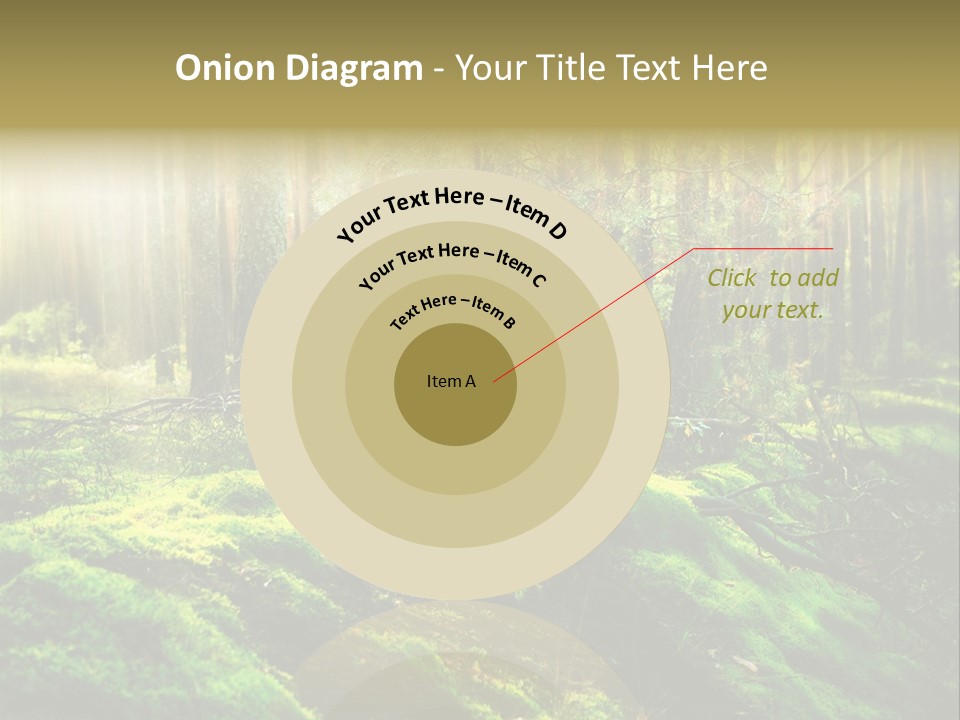 Deep Land Woodland PowerPoint Template