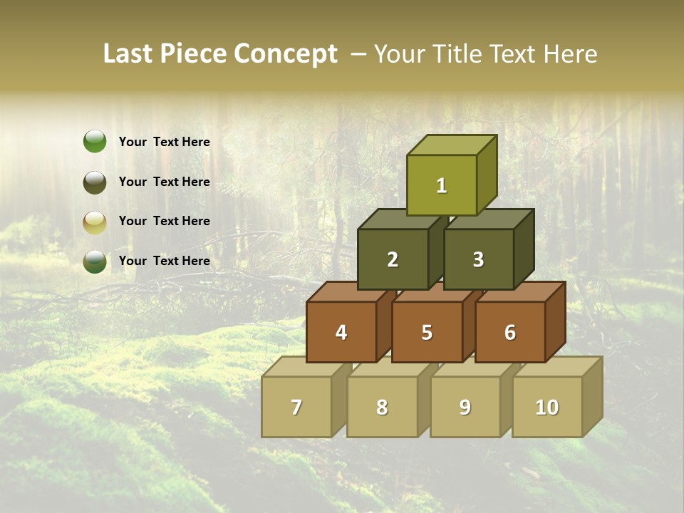 Deep Land Woodland PowerPoint Template