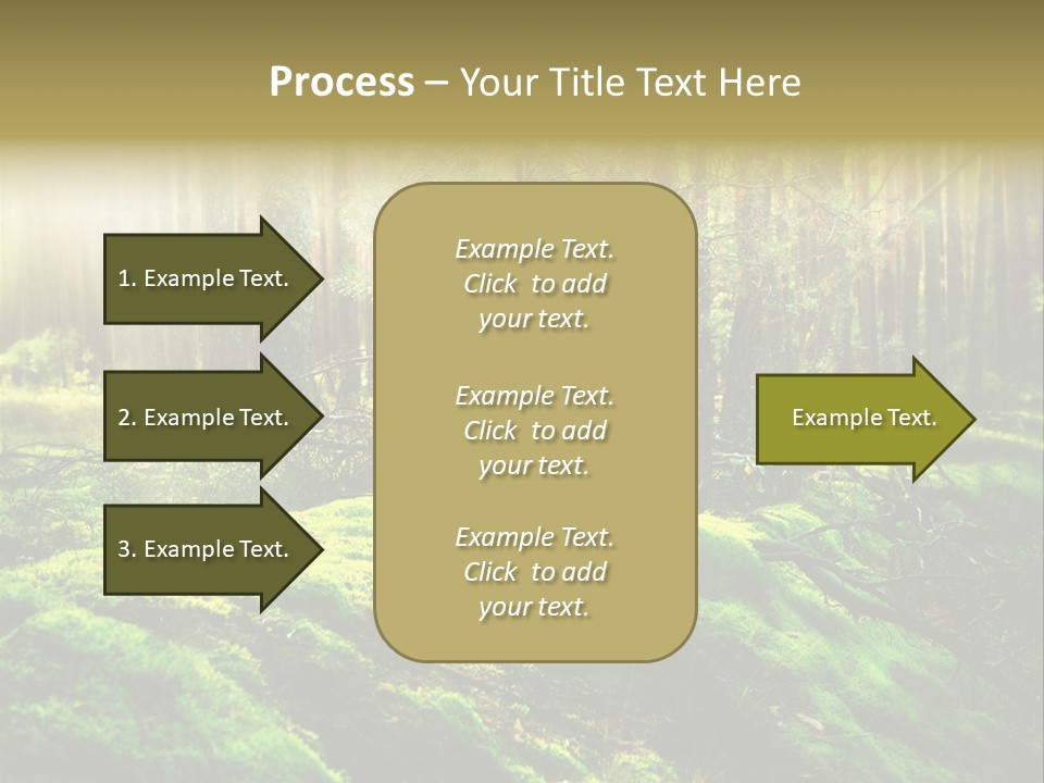 Deep Land Woodland PowerPoint Template